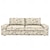 halpa IKEA Kansi-kivik 100% puuvillaa sohvapäällinen kukkavärinen tikattu slipcovers ikea sarja