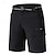 cheap Trousers &amp; Shorts-Men&#039;s Athletic Shorts Cargo Shorts Outdoor Shorts Hiking Shorts Button Pocket Plain Waterproof Breathable Short Outdoor Camping &amp; Hiking Going out Sports Casual Black Green
