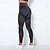billige Yoga Leggings &amp; Tights-Dame Yogabukser Yoga Leggings Netting Lapper Høy Midje Yoga &amp; Danse Sko Treningsøkt Pilates Strømpebukse Fargeblokk Mørkegrå Svart Militærgrønn Spandex sport Sportsklær Elastisk Tynn