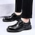 ieftine Oxfords Bărbați-Bărbați Pantofi rochie Cizme de modă Plimbare Casual Zilnic Piele Comfortabil Cizme / Cizme la Gleznă Dantelat Negru Maro Primăvară