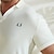 cheap Classic Polo-Men&#039;s Casual Golf Polo Leaf Embroidery Shirt Daily Sports Vacation 100% Cotton Short Sleeve Turndown Polo Shirts Black White Spring &amp; Summer Micro-elastic Lapel Polo