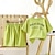 preiswerte Sets-2 Stück T-Shirt für Kleinkinder &amp;Shorts Outfit Grafik Kurzarm Set Schulmode Alltag Sommer Frühling 3-7 Jahre