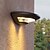 billiga utomhus vägglampor-led vägglampa 4w modern enkelhet utomhus vattentät aluminium vägglampa svart villa extern mode uteplats balkong trädgård dekoration rostskydd vägglampa exteriör armatur 110-240v