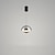 abordables Luces colgantes-Lámpara colgante LED isla de cocina lámpara colgante moderna 1 luz 18/23 cm acabados pintados de metal estilo nórdico moderno dormitorio comedor 110-240 v