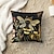 Недорогие звериный стиль-Летние декоративные подушки с пчелами, 1 шт., мягкая квадратная подушка, наволочка для спальни, гостиной, дивана, кресла