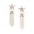 cheap Earrings-Women&#039;s Stud Earrings Drop Earrings Transparent Star Precious Fashion Artistic Imitation Diamond Earrings Jewelry Silver / Gold For Wedding Party Daily 1 Pair