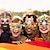 preiswerte Pride-Dekorationen-12 Stück Pride Month Partydekorationen Foto-Requisiten Regenbogen LGBTQ-Brillen Kostümzubehör Pride Day Papierbrillen