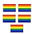 Недорогие Гордость украшения-5 шт. набор радужных флагов ЛГБТ ЛГБТК для взрослых унисекс гей лесбиянка транс гомосексуальный парад гордости месяц вечеринка карнавальный декор
