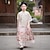 お買い得  セット-女の子の馬の顔のスカート 夏の子供用古代漢服 唐装 大きな子供用中国風 新中国風セット