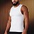preiswerte Lauf-T-Shirts &amp; Tanktops-Herren T-Shirt Weste für Wanderer Ärmellos Rundhalsausschnitt Muskelshirt Ärmelloses Hemd Tanktop Außen Schnelltrocknend Weich Schweißableitend Polyester Schwarz Weiß Rot Klettern Camping / Wandern