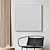 cheap Abstract Paintings-Hand painted 3D Textured White Abstract Painting on Canvas 3D Textured Wall Art Boho Modern Canvas Art Living Room Decor pattle knife oil painting Home Decor Hotel Art Piece