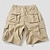 cheap Cargo Shorts-Men&#039;s Tactical Shorts Cargo Shorts Shorts Button Elastic Waist Multi Pocket Plain Wearable Short Outdoor Daily Camping &amp; Hiking 100% Cotton Fashion Classic ArmyGreen Black