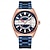 levne Quartz hodinky-CURREN Muži Křemenný kreativita Minimalistický Módní Obchodní Svítící Kalendář VODĚODOLNÝ Ozdoby Ocel Hodinky