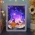 cheap Decorative Lights-3D Paper Carving Lamp Ornaments Creative Father&#039;s Day Gifts Bedroom Night Light UsB Charging Led Paper Shadow CarvingLight Decoration