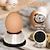 billige Æggeværktøjer-æggepiercer til rå æg rustfrit stål æggepinde til kogning af æg fantastisk æggeskalsskrællerværktøj til at få gode hårdkogte æg æggehulsprikker med udtrækkelig stift