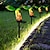 preiswerte Bodenlichter-Solar-Kolibri-Gartenstecker-Leuchten für den Außenbereich, wasserdichtes Rasenlicht für den Weg der Villa, Hinterhof, Park, Rasen, Landschaftsdekoration, Solar-Eulen-Innenhoflicht aus Kunstharz