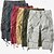 billiga Utomhus-Herr Capri Cargo Shorts Cargo-shorts Shorts Capribyxor Vandringsshorts Bensträng 6 fickor Slät Komfort Utomhus Dagligen Utekväll Mode Streetwear Svart Armégrön