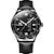 cheap Quartz Watches-OLEVS Men Quartz Watch Outdoor Fashion Casual Wristwatch Luminous Calendar Waterproof Decoration Leather Watch