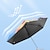 Недорогие Хранение вещей и организация пространства-сверхлегкий виниловый зонт с масляной росписью, складной зонт для защиты от солнца из титана, компактный капсульный зонтик от дождя и блеска, шестикратный зонт от солнца