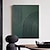 cheap Abstract Paintings-Hand painted  White Abstract Painting on Canvas handmade 3D Textured Wall Art Green Modern painting for handmade Canvas Art painting for Living Room Decor Trendy artwork Home Decor Hotel Art Piece
