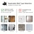 cheap Storage &amp; Organization-16PCS No-Drill Curtain Rod Brackets - Self-Adhesive Plastic Hooks, Universal Wall Mount for Bathroom, Kitchen, Home, and Hotel