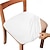 cheap Mr &amp; Mrs Wedding-4pcs/6pcs Solid Color Brushed High Elastic Chair Cover Simple Soft And Comfortable Chair Seat Cover Dust-proof And Dirt-resistant Chair Slipcover Suitable For Dining Chair Office Home Decor