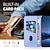 abordables Coques iPhone-téléphone Coque Pour iPhone 17 Pro Max 17 Air 16 15 14 Pro Max Plus 13 12 11 Pro Max Mini Coque Arrière avec Support Avec Dragonne Emplacement Carte TPU faux cuir