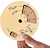 halpa Lahjat-puusävelmät työkalu viitospyörän ympyrä pyöreä musiikki enlightenments lelu sointupyörä muusikoille musiikki-instrumentit kvestien ympyrä työkalu