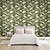 cheap Floral &amp; Plants Wallpaper-Cool Wallpapers Wall Mural Green Leaves Wallpaper Wall Sticker Covering Print Adhesive Required 3D Effect Canvas Home Décor