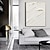 cheap Abstract Paintings-Hand painted 3D Textured White Abstract Painting on Canvas 3D Textured Wall Art Boho Modern Canvas Art Living Room Decor pattle knife oil painting Home Decor Hotel Art Piece