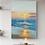 cheap Oil Paintings-Ocean Painting handmade Sunrise Ocean Painting Large Canvas Coast Painting Sea Landscape Painting Palette life seascape oil painting Bedroom Painting Home Decor Christmas gift