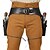 ieftine Vestul Sălbatic-Retro / vintage secolul al 18-lea secolul al 19-lea Γιλέκο Vestă Pălărie de cowboy West Cowboy Culoare solidă Bărbați Carnaval Mascaradă Carnaval Evenimente / Petrecere Mascaradă Adulți Vestă Pălărie