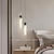 economico Luci Isola cucina-lampada a sospensione a led forma cylina lampada a sospensione in ottone in marmo, lampada a sospensione a tre colori con sorgente luminosa g9, semplice lampadario italiano, apparecchi di