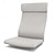 Недорогие IKEA Крышки-Poäng подушка для кресла, чехол для дивана, однотонные стеганые чехлы из полиэстера