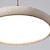 abordables Suspension-Suspension design simple à 1 lumière de 30 cm finitions peintes en pierre style nordique moderne 110-240v