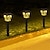 halpa Pathway Lights &amp; Lanterns-aurinkoenergialla toimiva nurmikon lattiaan asennettavat valot ulkopihan projektio valot autotalli tien valaistus lomajuhlatunnelmaa valot 1kpl