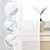 halpa Harsoverhot-valkoiset läpinäkyvät verhot pitkät 1 paneeli tanko tasku ikkunakäsittely olohuoneeseen makuuhuone ruokailuhuone