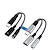 levne Kabely pro mobilní telefony-usb typ c na 3,5 mm konektor pro sluchátka adaptérový kabel 2 v 1 duální USB c samice audio aux konektor nabíjecí rozbočovač hudba