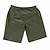 economico Vacanza-Per uomo Shorts Shorts di Lino Pantaloncini Estivi Tasca Elastico in vita Coulisse Semplice All&#039;aperto Quotidiano Uscire Vacanza Casual Nero Bianco