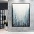 cheap Abstract Paintings-Abstract Skyline Painting hand painted Extra large wall art pain ting handmade blue landscape painting on canvas large wall art blue abstract mordern painting for Bedroom Living room painting