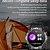 abordables Montres connectées-696 KC80 Montre intelligente 1.43 pouce Smartwatch Montre Connectée Bluetooth ECG + PPG Podomètre Rappel d&#039;Appel Compatible avec Android iOS Femme Hommes Mode Mains-Libres Rappel de Message IP 67