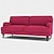 billige IKEA Dækker-stocksund sofabetræk 3-personers ensfarvet betræk ikea serien