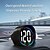 cheap Head Up Display-Advanced Universal HUD Head-up Display - Real-time Speedometer with Over-speed Alerts Auto Brightness &amp; Compass - Effortless Plug &amp; Play for All Cars