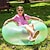 رخيصةأون ألعاب الخارج-5 قطعة كرة فقاعات عملاقة قابلة للنفخ بالونات مياه كبيرة على شكل كرة شاطئ وحمام سباحة ألعاب الشاطئ للأطفال والكبار وألعاب مائية خارجية ومستلزمات الحفلات
