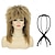 Недорогие Инструменты для красоты-80-е годы Тина Рок-дива костюм парик для женщин большие волосы блондинка 70-е 80-е годы рокер-кефаль парики глэм-панк-рок рок-звезда косплей парик для Хэллоуина с подставкой для парика 3 шт.