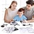 abordables Pendentifs et ornements pour voiture-Kit de robot solaire 6-en-1 jouets cadeaux pour enfants de 8 à 13 ans ensemble éducatif d&#039;expériences scientifiques cadeau d&#039;anniversaire pour garçons filles Halloween Noël et jour de Thanksgiving