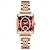 baratos Relógios Quartz-Labaoli feminino relógio de quartzo moda criativa casual relógio de pulso decoração à prova dwaterproof água relógio de aço inoxidável