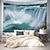cheap Landscape Tapestry-Lake Mountain Landscape Hanging Tapestry Wall Art Large Tapestry Mural Decor Photograph Backdrop Blanket Curtain Home Bedroom Living Room Decoration