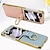 halpa Samsung-kotelot-puhelin Etui Käyttötarkoitus Samsung Galaxy Z Flip 6 Z Flip 5 Z Flip 4 Z Flip 3 Takakuori ja näytönsuoja Sormuksen pidike Iskunkestävä Retro TPU Metalli PU-nahka
