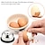 abordables Ustensiles à œufs-Perceuse à œufs pour œufs crus, tisonnier à œufs en acier inoxydable pour faire bouillir les œufs, excellent outil d&#039;épluchage de coquilles d&#039;œufs pour obtenir de bons œufs durs, perforateur de trou